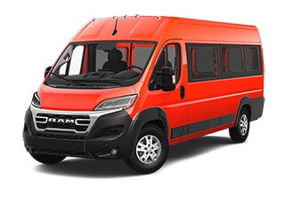 2025 Ram ProMaster 3500 Window Van Spitfire Orange Clearcoat